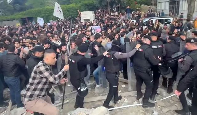 Boğaziçi’nde Nureddin Yıldız protestosu: ‘Üniversitemizde istismarcılara yer yok’
