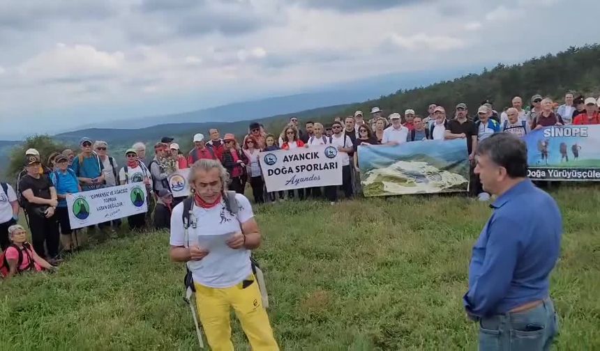 Çevreciler kararlı: Maden sahası yapılmak istenen Boyabat'a yürüyecekler!