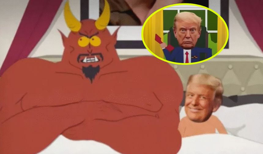 South Park'ta olay Trump sahnesi