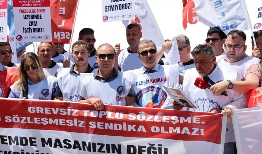 Kamu çalışanlarından iş bırakma kararı