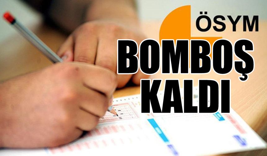YKS 2025 tercih sonuçlarında dikkat çeken rakamlar! Tek bir öğrenci bile tercih etmedi