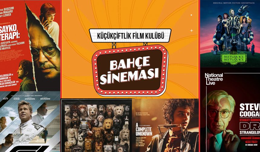 KüçükÇiftlik Bahçe Sineması beşinci sezonuyla dönüyor! Açıkhavada Dylan, Wes Anderson, Miyazaki...