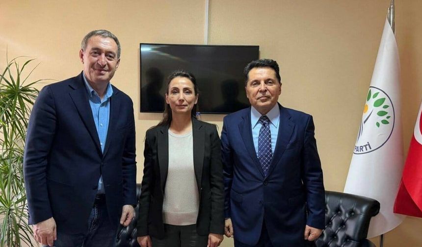 Ahmet Özer DEM Parti Eş Genel Başkanları ile görüştü: Mutlaka barış ile buluşturacağız