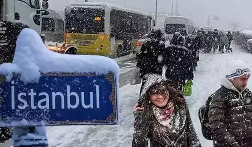 İstanbul'a kar geliyor: Tarih verildi... En sert kış mevsimi yaşanacak