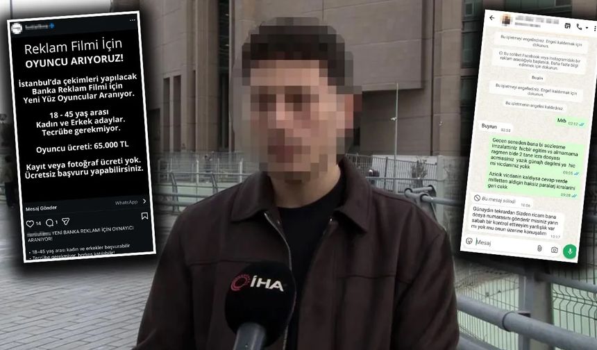 Gençlere 'oyuncu' tuzağı! 'Bölüm başına 120 bin TL' diyerek kandırdılar