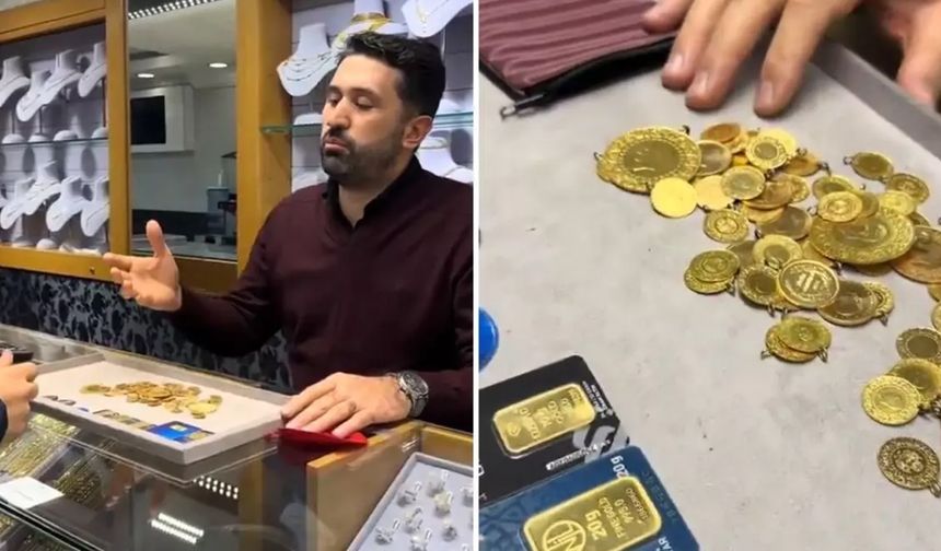 Kendisine getirilen bir çanta altını kabul etmedi